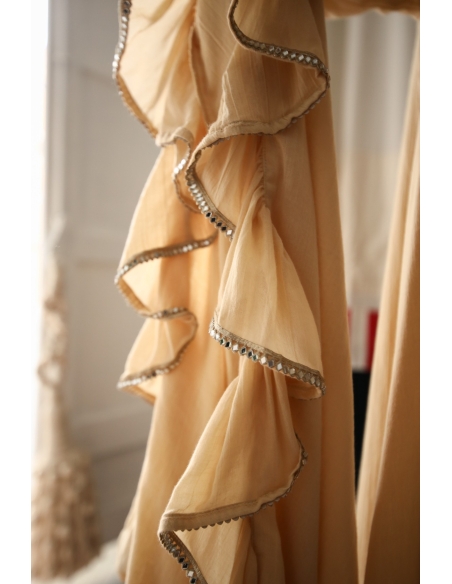 Ruffle Sleeve Nightgown